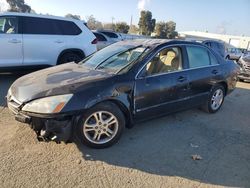 Salvage cars for sale from Copart Martinez, CA: 2007 Honda Accord SE