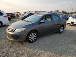 Toyota Corolla Base salvage cars for sale: 2013 Toyota Corolla Base