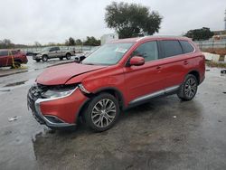 Mitsubishi Outlander Vehiculos salvage en venta: 2018 Mitsubishi Outlander SE