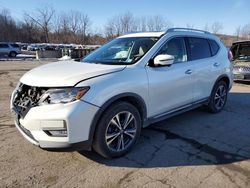 Salvage cars for sale at Marlboro, NY auction: 2017 Nissan Rogue SV