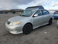 Salvage cars for sale at Assonet, MA auction: 2003 Toyota Corolla CE