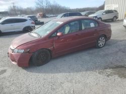 Salvage cars for sale at Albany, NY auction: 2010 Honda Civic LX