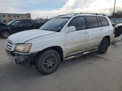 Salvage cars for sale at Wilmer, TX auction: 2001 Toyota Highlander