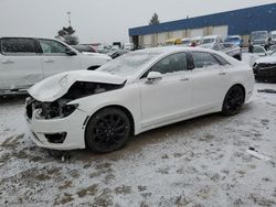 Salvage cars for sale at Woodhaven, MI auction: 2020 Lincoln MKZ Reserve