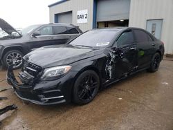 Salvage cars for sale at Elgin, IL auction: 2015 Mercedes-Benz S 550 4matic