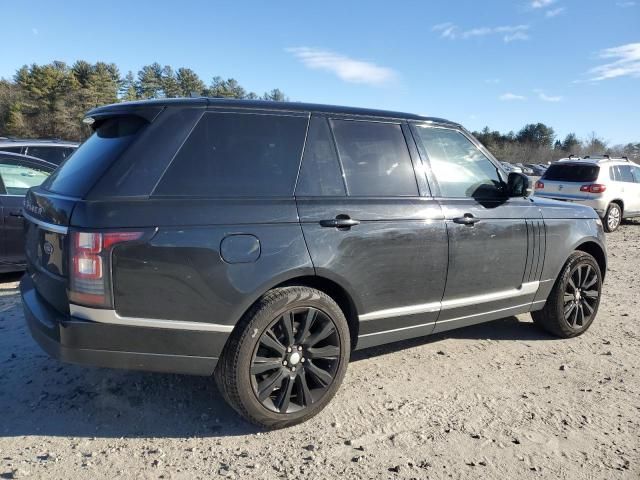 2016 Land Rover Range Rover Supercharged