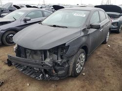 Salvage cars for sale from Copart Elgin, IL: 2018 Nissan Sentra S