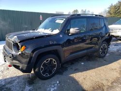 Jeep salvage cars for sale: 2016 Jeep Renegade Trailhawk