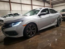 Honda salvage cars for sale: 2020 Honda Civic Sport