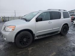 Salvage cars for sale from Copart Airway Heights, WA: 2015 Nissan Armada SV