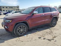 Jeep salvage cars for sale: 2017 Jeep Grand Cherokee Limited