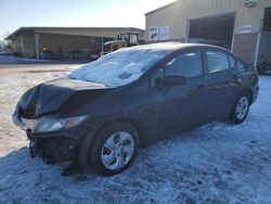 Salvage cars for sale at Marlboro, NY auction: 2015 Honda Civic LX