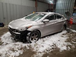 Salvage cars for sale from Copart West Mifflin, PA: 2015 Hyundai Elantra SE