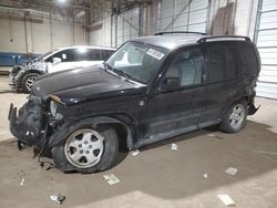 Salvage cars for sale at Woodhaven, MI auction: 2007 Jeep Liberty Sport