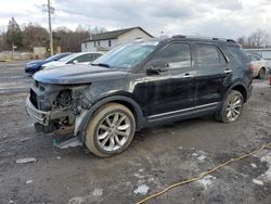 Salvage cars for sale at York Haven, PA auction: 2012 Ford Explorer XLT