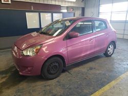 Mitsubishi salvage cars for sale: 2015 Mitsubishi Mirage DE