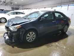 Salvage cars for sale at Candia, NH auction: 2016 Toyota Corolla L