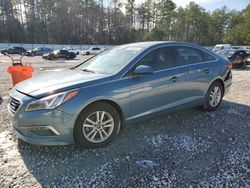 Salvage cars for sale at Ellenwood, GA auction: 2015 Hyundai Sonata SE