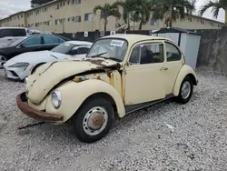 Salvage cars for sale at Opa Locka, FL auction: 1972 Volkswagen Beetle