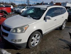 Salvage cars for sale at Bridgeton, MO auction: 2011 Chevrolet Traverse LTZ