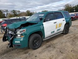 Chevrolet salvage cars for sale: 2015 Chevrolet Tahoe Police