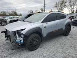 Salvage cars for sale at Riverview, FL auction: 2024 Subaru Crosstrek Wilderness