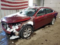 Salvage cars for sale at Lyman, ME auction: 2017 Chevrolet Impala LT