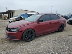 Salvage cars for sale at Temple, TX auction: 2016 Volkswagen Jetta S