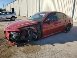 Alfa Romeo salvage cars for sale: 2019 Alfa Romeo Giulia TI