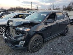 Salvage cars for sale at Hillsborough, NJ auction: 2018 Chevrolet Equinox LT