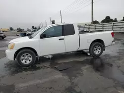 Salvage trucks for sale at Miami, FL auction: 2004 Nissan Titan XE