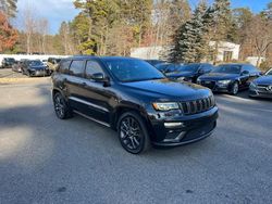 Jeep salvage cars for sale: 2018 Jeep Grand Cherokee Overland