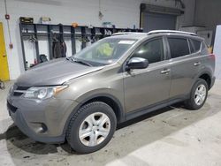 Salvage cars for sale at Candia, NH auction: 2015 Toyota Rav4 LE