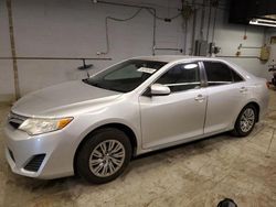 Salvage cars for sale at Wheeling, IL auction: 2014 Toyota Camry L