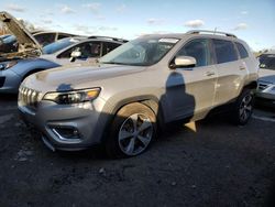 Jeep salvage cars for sale: 2020 Jeep Cherokee Limited