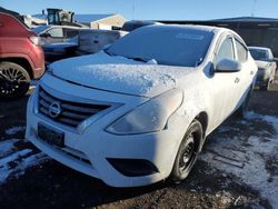 Salvage cars for sale at Brighton, CO auction: 2019 Nissan Versa S