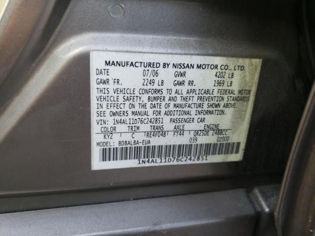 2006 Nissan Altima S