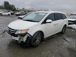 Salvage cars for sale at Martinez, CA auction: 2014 Honda Odyssey EXL