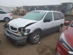 Salvage cars for sale at Brighton, CO auction: 2000 Pontiac Montana