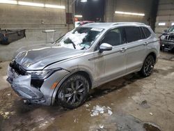 Salvage cars for sale at Angola, NY auction: 2022 Volkswagen Tiguan SE