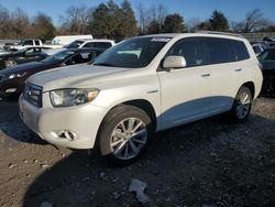 Toyota salvage cars for sale: 2008 Toyota Highlander Hybrid Limited