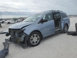 Honda Odyssey exl salvage cars for sale: 2012 Honda Odyssey EXL