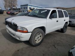 Salvage cars for sale at Albuquerque, NM auction: 2003 Dodge Durango SLT