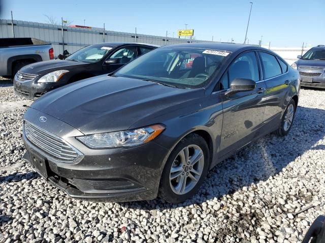 2018 Ford Fusion SE Hybrid