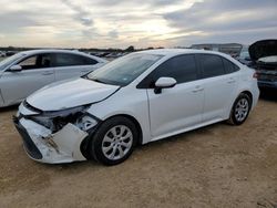 Salvage cars for sale at San Antonio, TX auction: 2022 Toyota Corolla LE