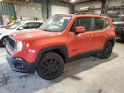 Salvage cars for sale at Eldridge, IA auction: 2018 Jeep Renegade Latitude