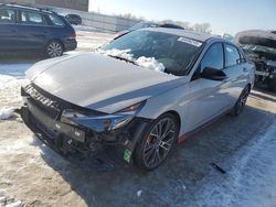 Salvage cars for sale at Kansas City, KS auction: 2023 Hyundai Elantra N