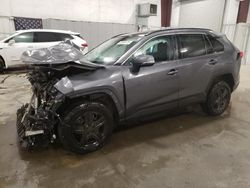 Salvage cars for sale at Avon, MN auction: 2021 Toyota Rav4 LE