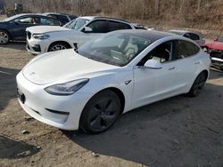 Tesla salvage cars for sale: 2019 Tesla Model 3