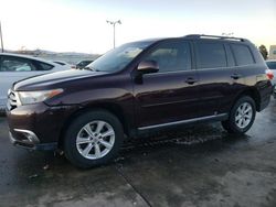 Salvage cars for sale at Littleton, CO auction: 2011 Toyota Highlander Base